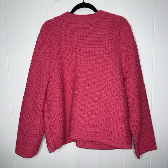 Talbots Women’s Kate Cardigan Pretty Pink Size 3X - Picture 3 of 7